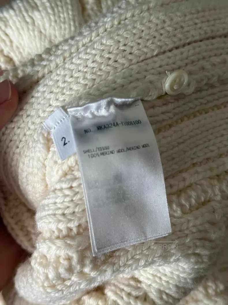 Thom Browne Thom Browne White Short Twisted Knit Sweater Size US M / EU 48-50 / 2 - 3 Thumbnail