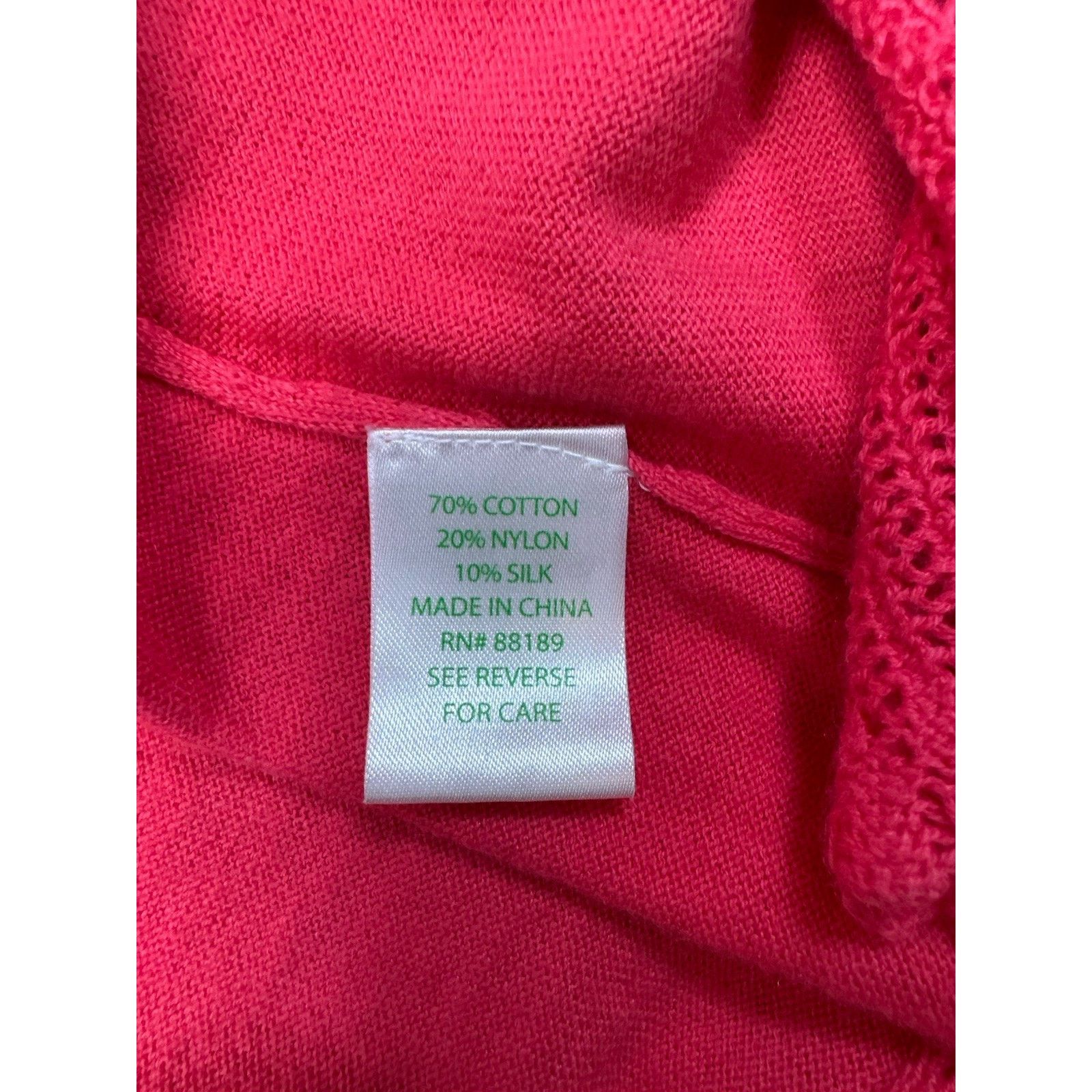 Lilly Pulitzer Lilly Pulitzer Raspberry Pink Cardigan Sweater Women’s XS Size XS / US 0-2 / IT 36-38 - 8 Thumbnail