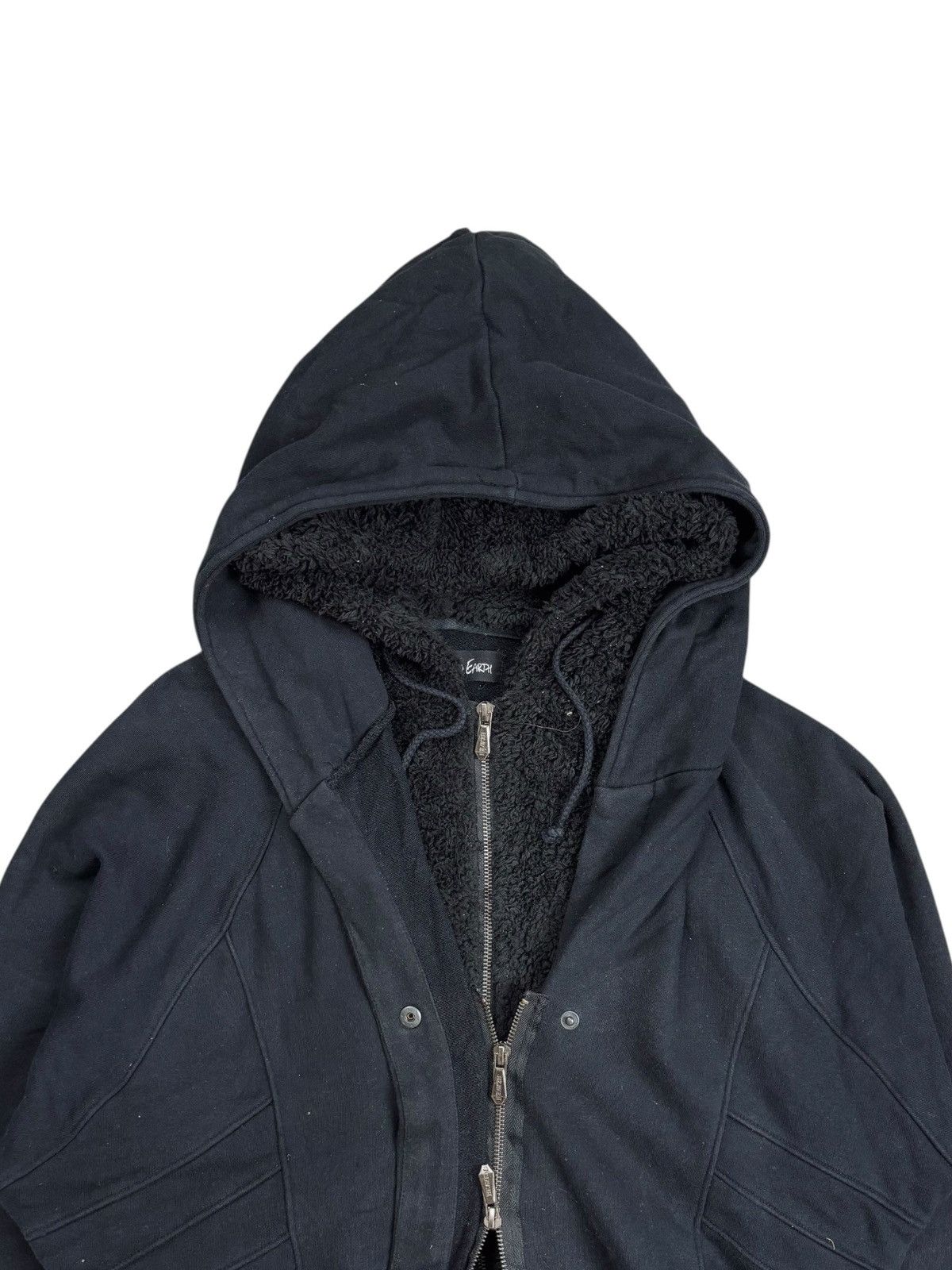 14th Addiction 2000s Maruaka Shoji - Double Chest Zip Hoodie Size US M / EU 48-50 / 2 - 8 Thumbnail