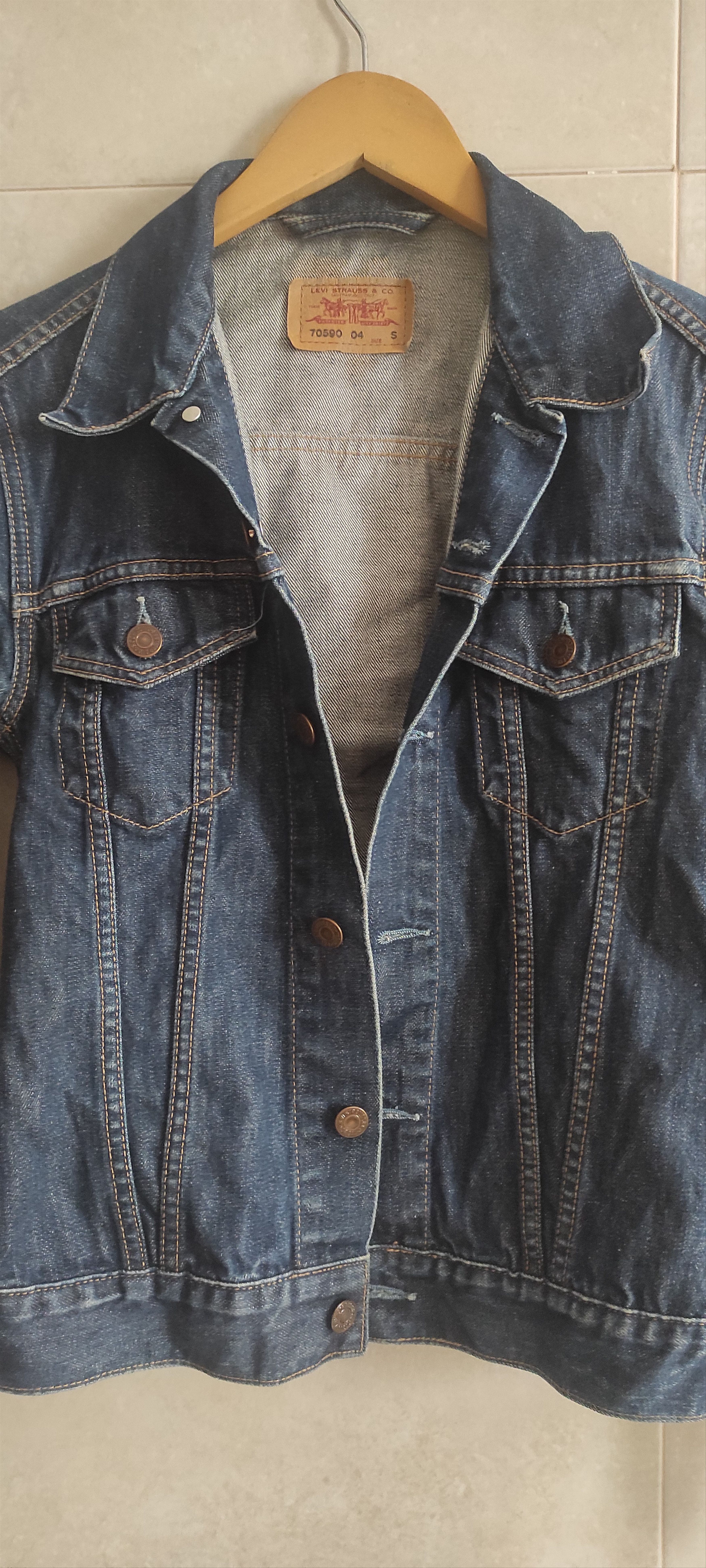 Levi's Levi's 70590 04 Women's Trucker Denim Jacket Size S / US 4 / IT 40 - 5 Thumbnail