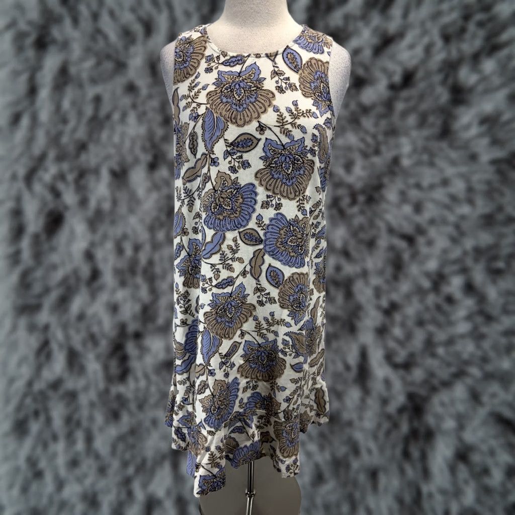 Tommy Hilfiger Tommy Hilfiger Shift Dress Women’s 10 Provincial Paisley Linen Blend Size L / US 10 / IT 46 - 1 Thumbnail