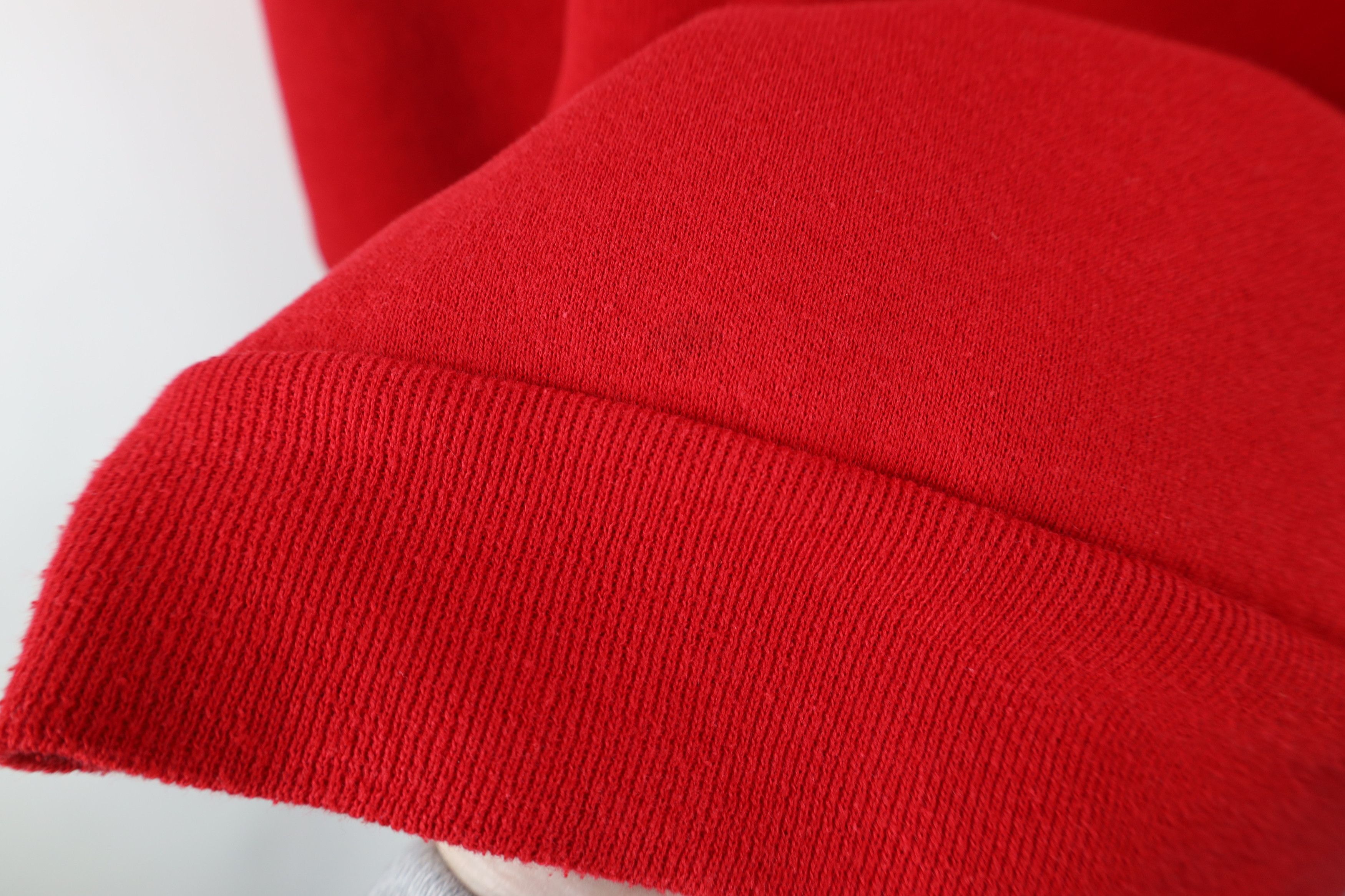 Vintage Vintage 70s 80s Heavyweight Crewneck Sweatshirt Red USA Size US L / EU 52-54 / 3 - 5 Thumbnail