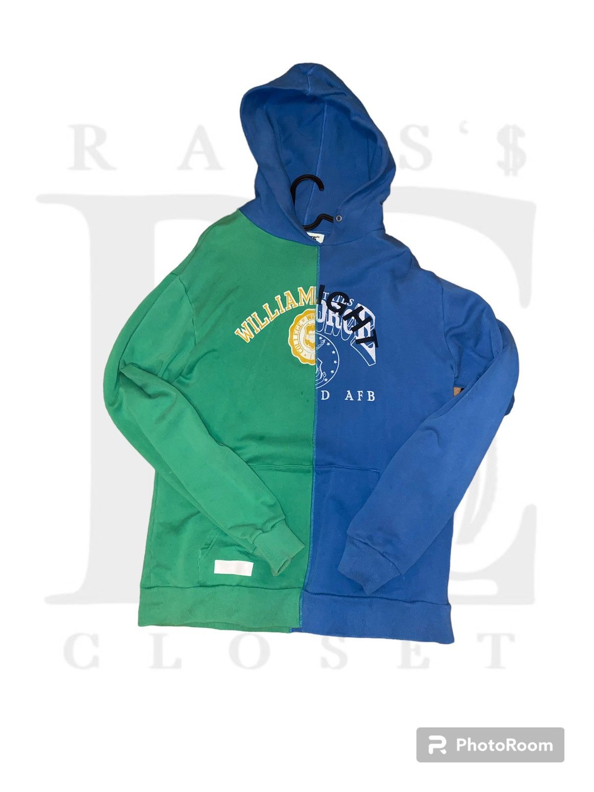 image of Midnight Studios x Off White Midnight Studio Hoodie in Green, Men's (Size Large)