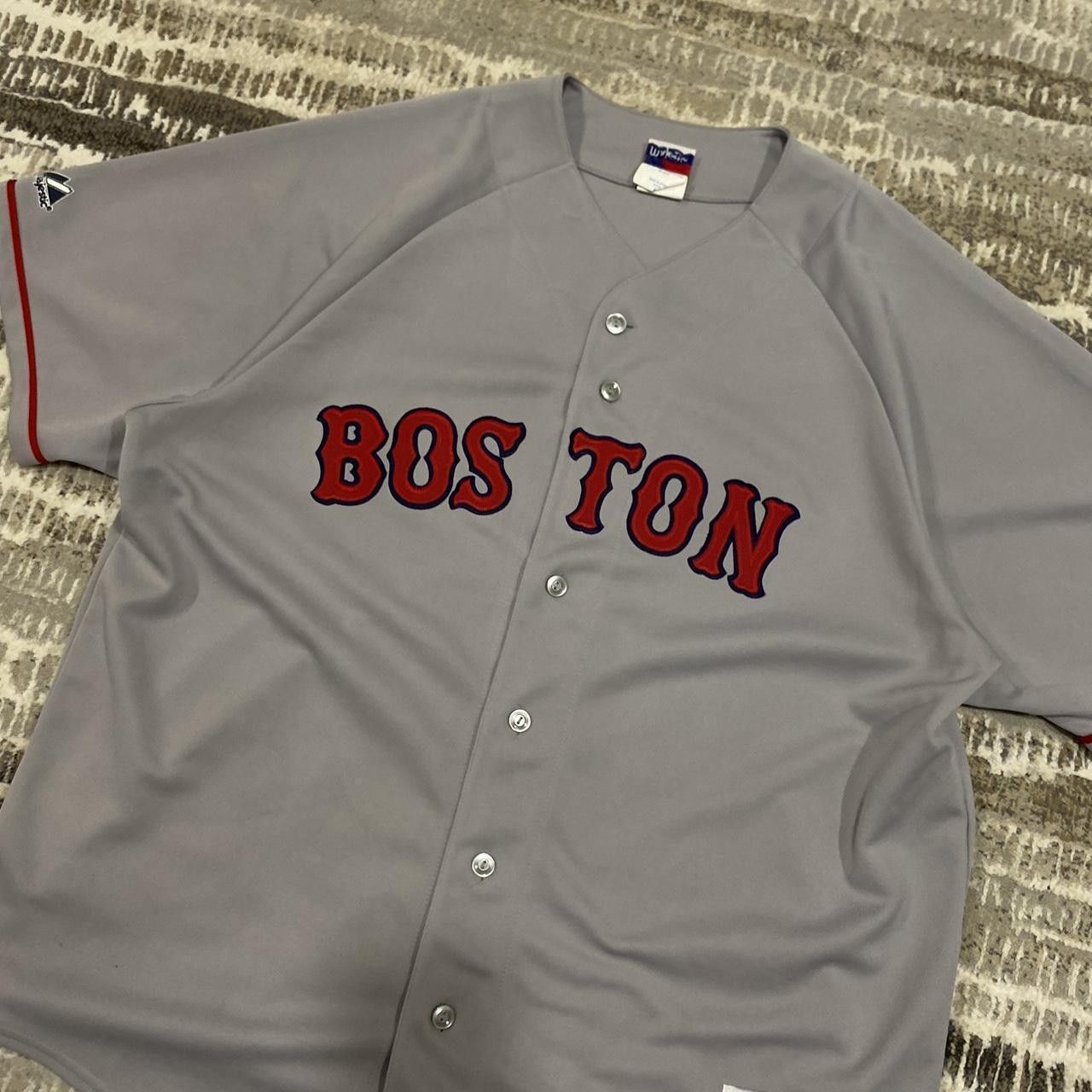 Majestic Rare 90s Majestic Athletic Boston Red Sox Jersey Cream XL Size US XL / EU 56 / 4 - 2 Thumbnail