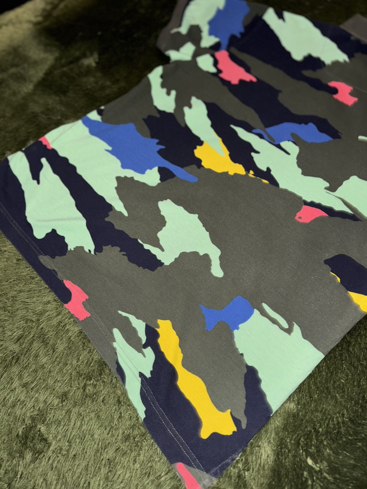 Billionaire Boys Club [XL] Billionaire Boys Club Color Camo Polo T-Shirt Green Size US XL / EU 56 / 4 - 10 Thumbnail