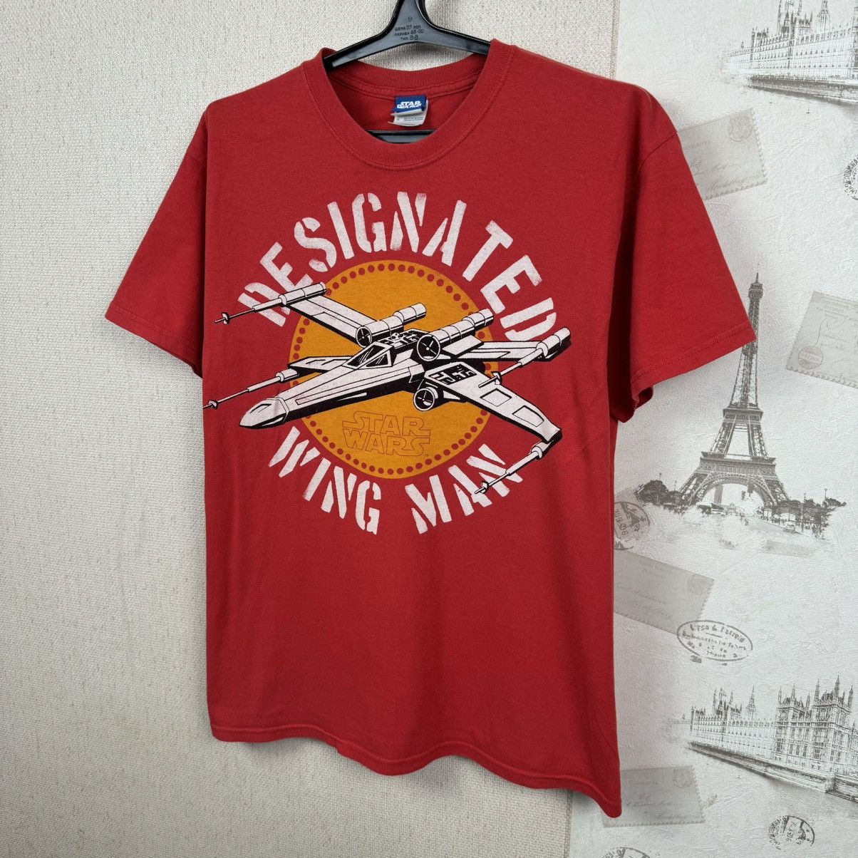 Star Wars Vintage Star Wars T shirt Resignated Wing Man X Wing Red L Size US L / EU 52-54 / 3 - 12 Thumbnail