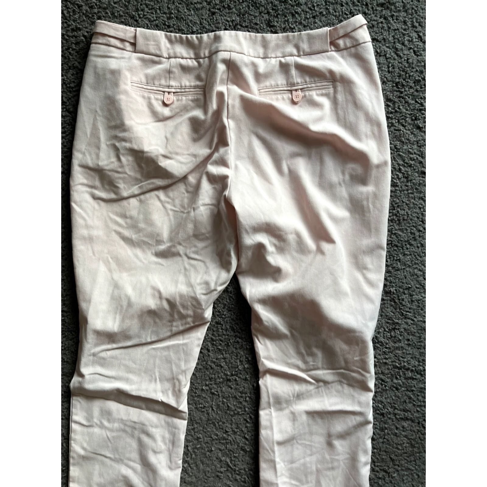 Avenue New York & Company Women Stretch Pants Size 14 Pink Dress Pants Trousers Size 36" / US 14 / IT 50 - 4 Thumbnail