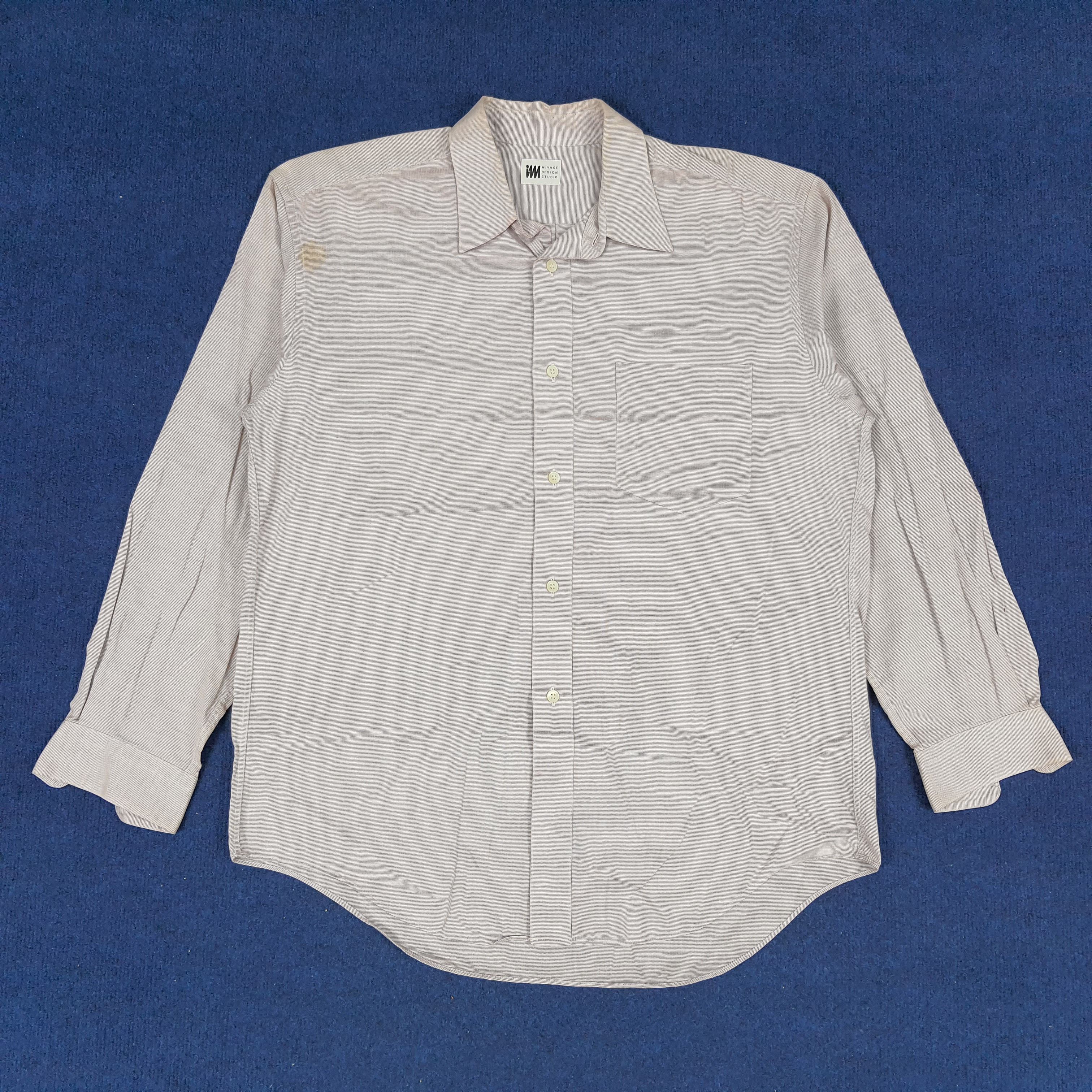 Issey Miyake × Japanese Brand × Vintage Vintage Issey Miyake Studio Casual Button Up Shirt Size US L / EU 52-54 / 3 - 1 Thumbnail