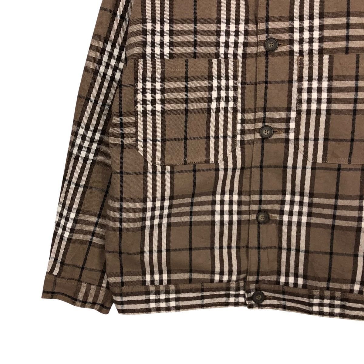 Japanese Brand 🔥VINTAGE CHORE WORK JACKET TARTAN DESIGN GU ISSEY MIYAKE Size US L / EU 52-54 / 3 - 6 Thumbnail