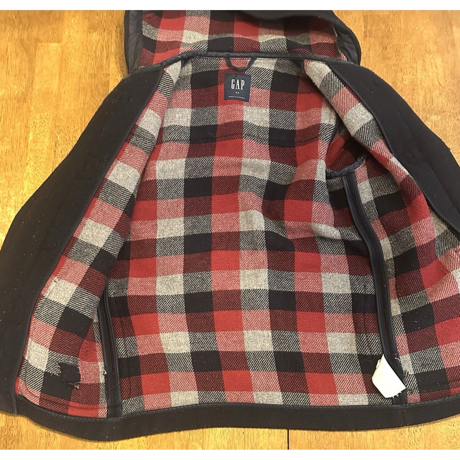 Gap Gap Wool Duffel Coat Navy Blue Men’s Xs Pilly Size US XS / EU 42 / 0 - 5 Thumbnail