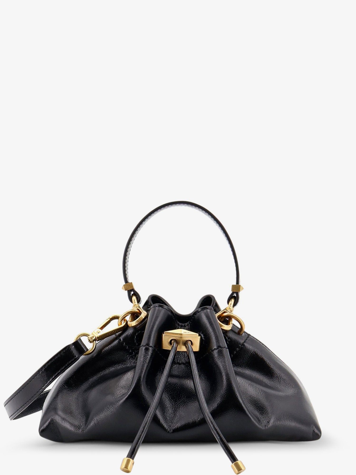 Jimmy Choo Cinch Small Leather Shoulder Bag Size ONE SIZE - 1 Thumbnail