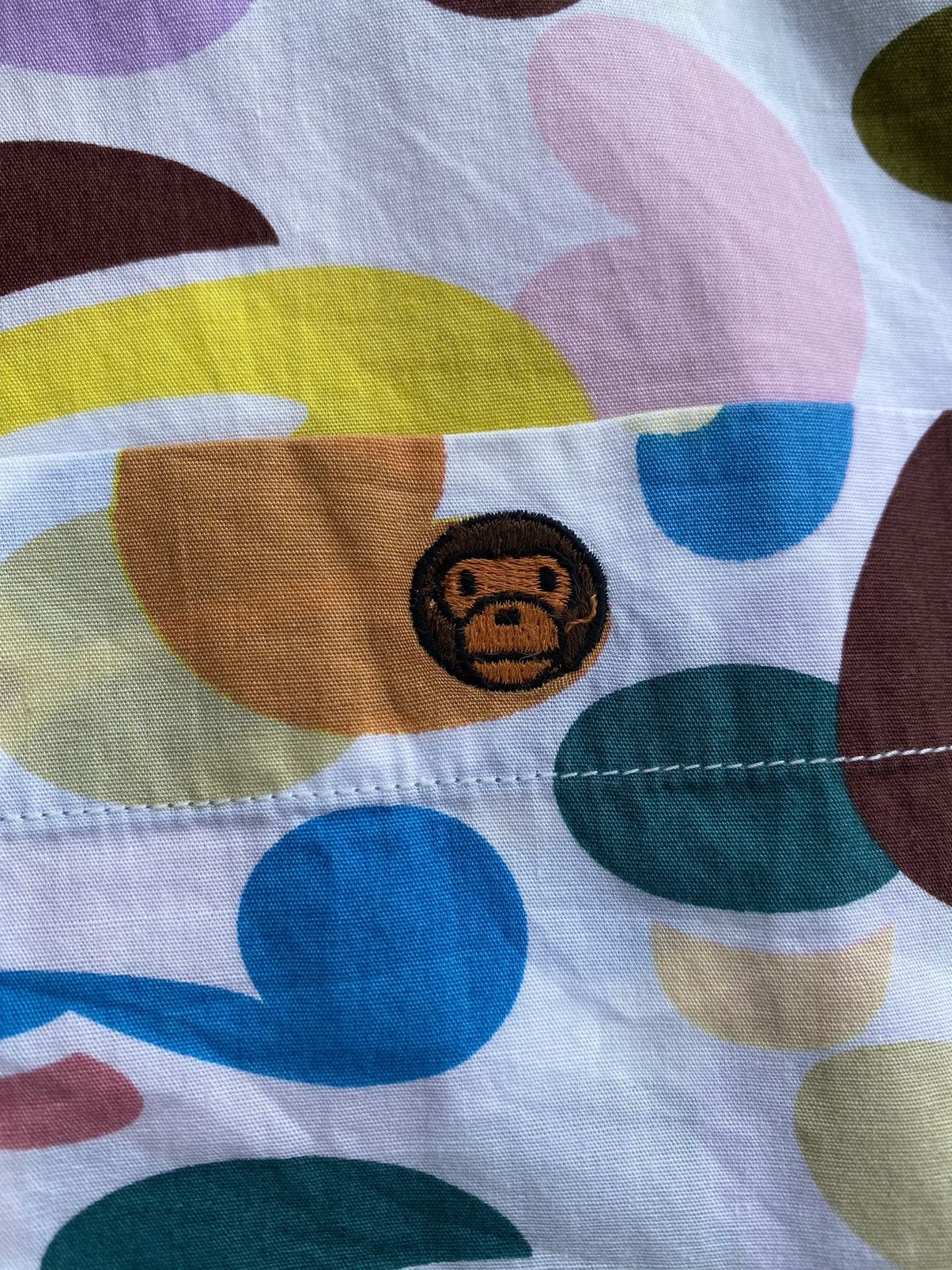 Bape Baby Milo Multicamo Button Up Shirt Size US XS / EU 42 / 0 - 11 Thumbnail