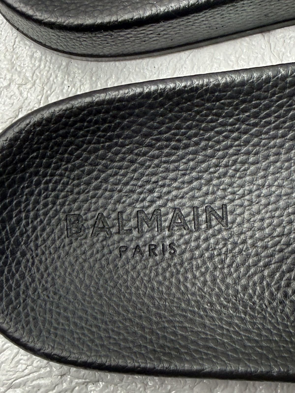 Balmain BALMAIN FLIP FLOPS slides US10 UK8 EUR43 Black Size US 10 / EU 43 - 6 Thumbnail