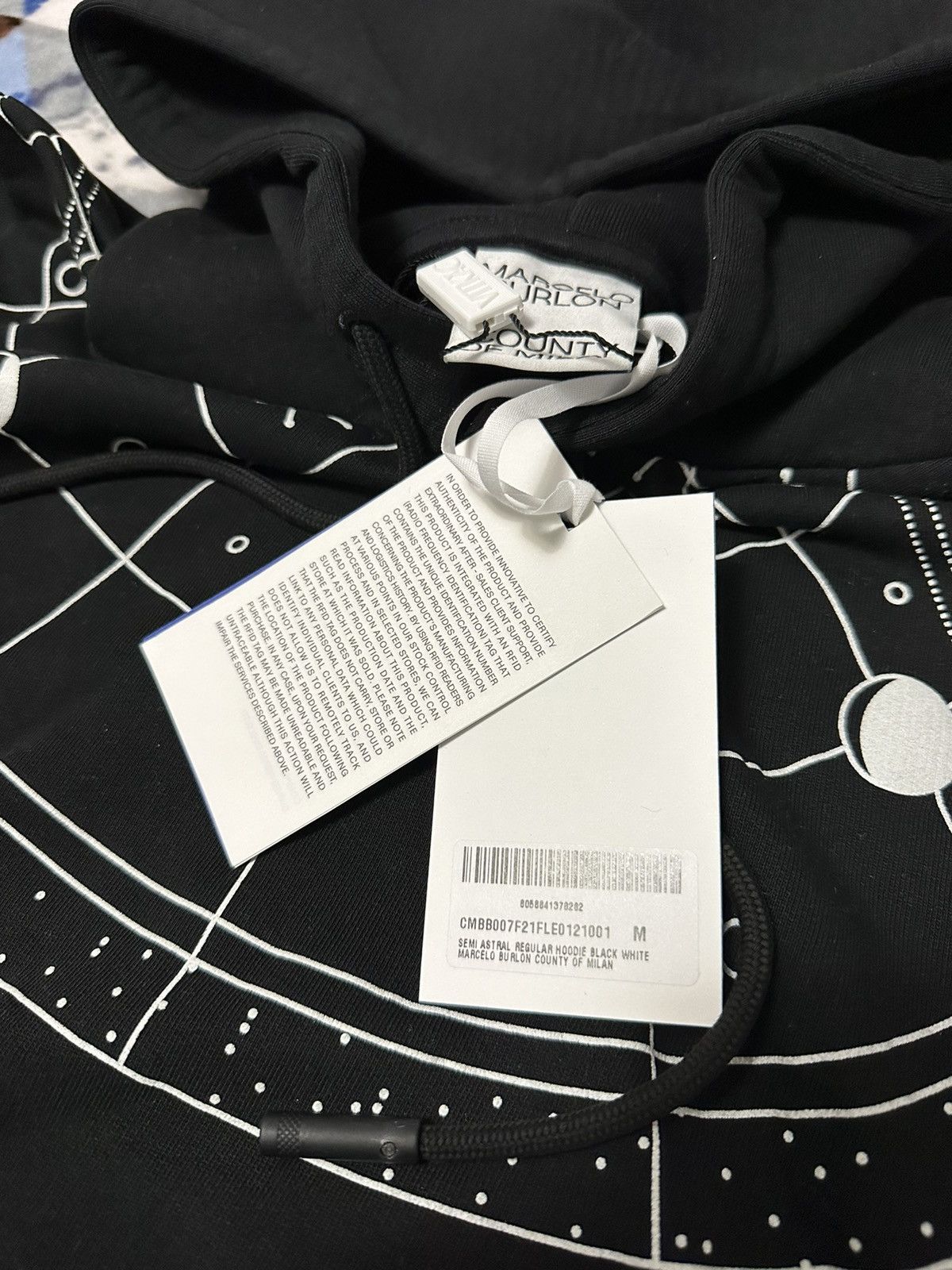Marcelo Burlon MARCELO BURLON ASTRO HOODIE. Size US M / EU 48-50 / 2 - 10 Thumbnail