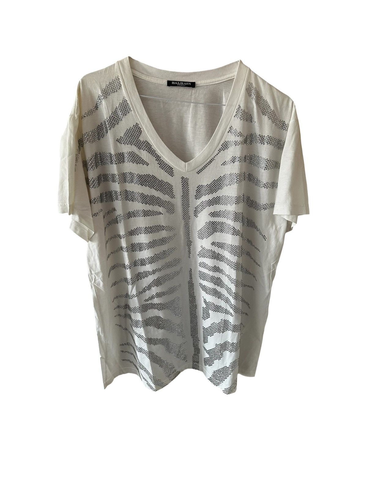 Balmain Balmain SS09 Zebra Crystal Pattern Shirt Size US L / EU 52-54 / 3 - 3 Thumbnail