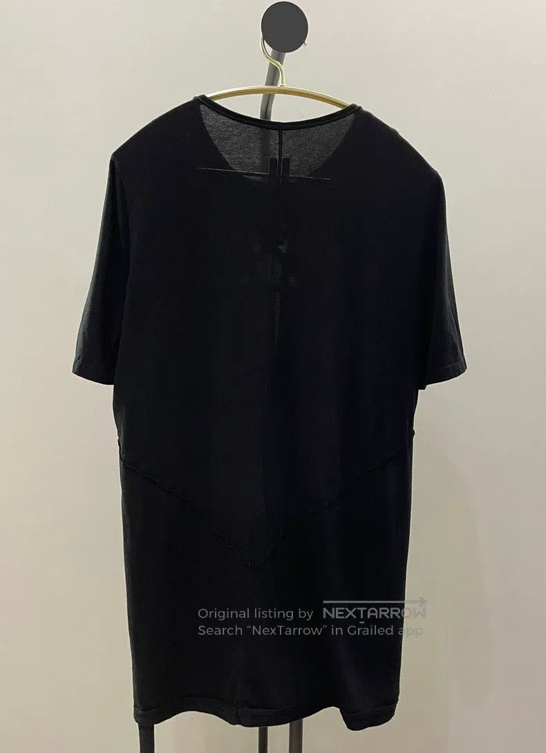 Rick Owens Rick Owens Five-pointed star T-shirt with hollowed-out fro Size US M / EU 48-50 / 2 - 2 Thumbnail