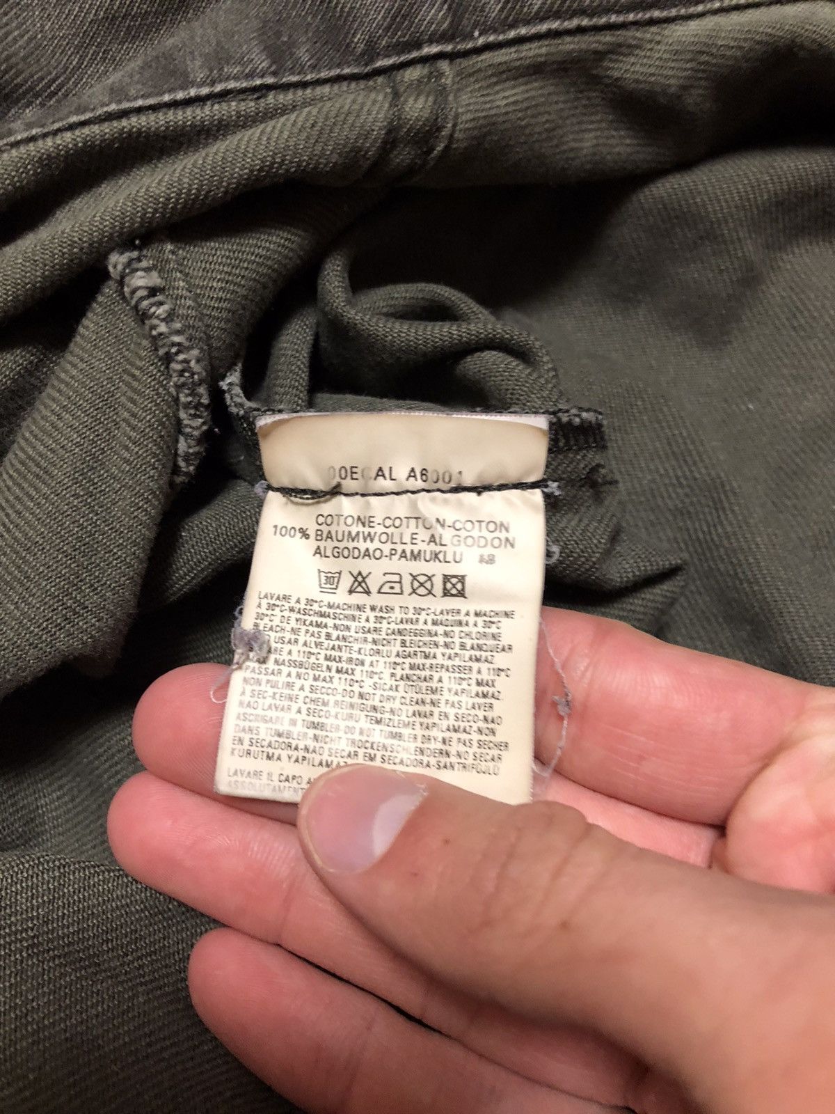 Diesel × Vintage Vintage Diesel Jeans Coat Size M / US 6-8 / IT 42-44 - 11 Thumbnail