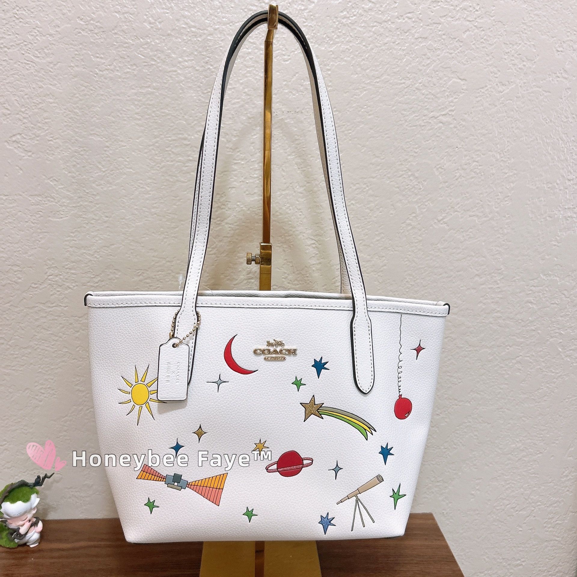 Coach NWT Coach X OBSERVED BY US Small City Tote Bag CU387 Size ONE SIZE - 2 Thumbnail