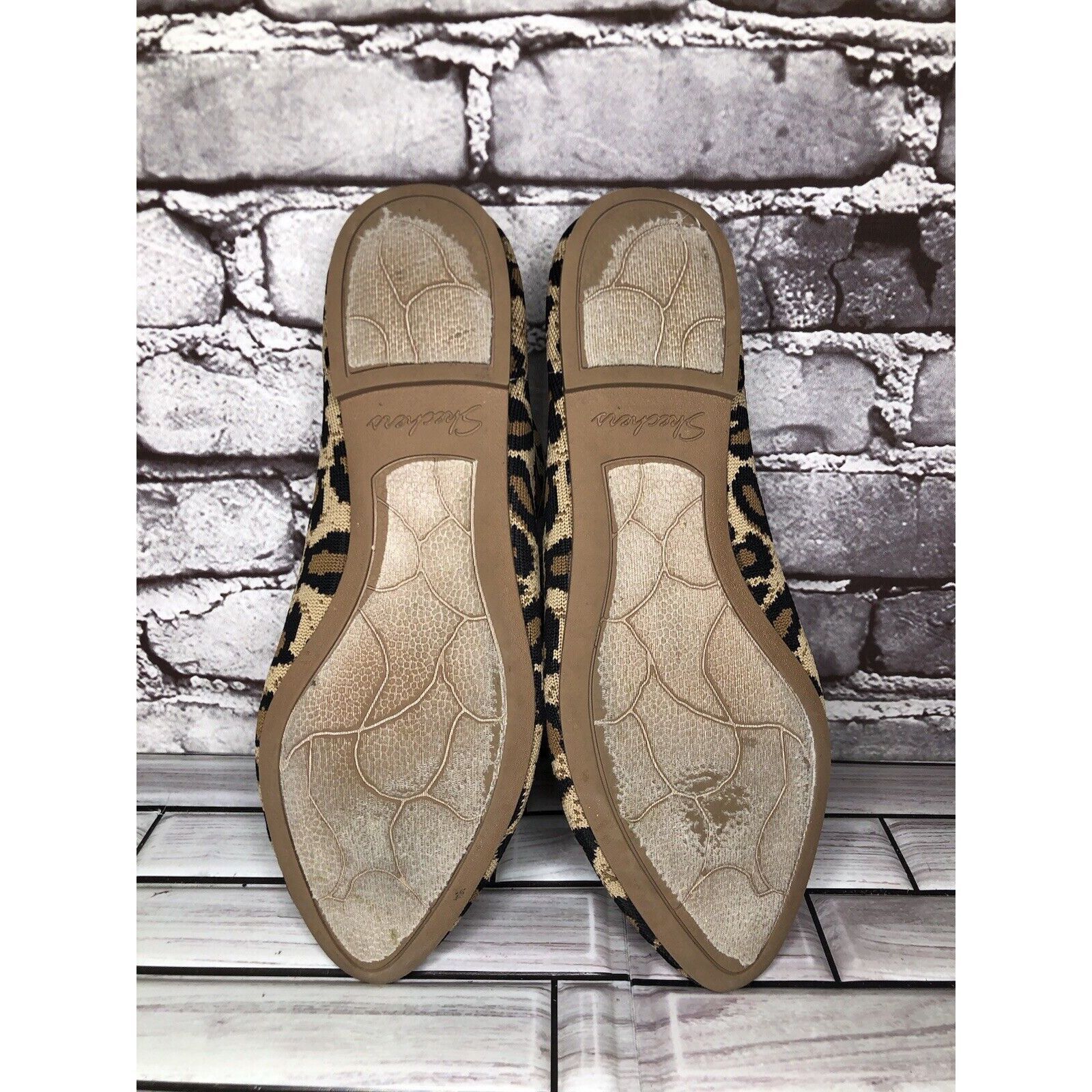 SKECHERS Skechers Air Cooled Memory Foam Leopard Textile Stretch Poin Size US 9 / IT 39 - 15 Thumbnail