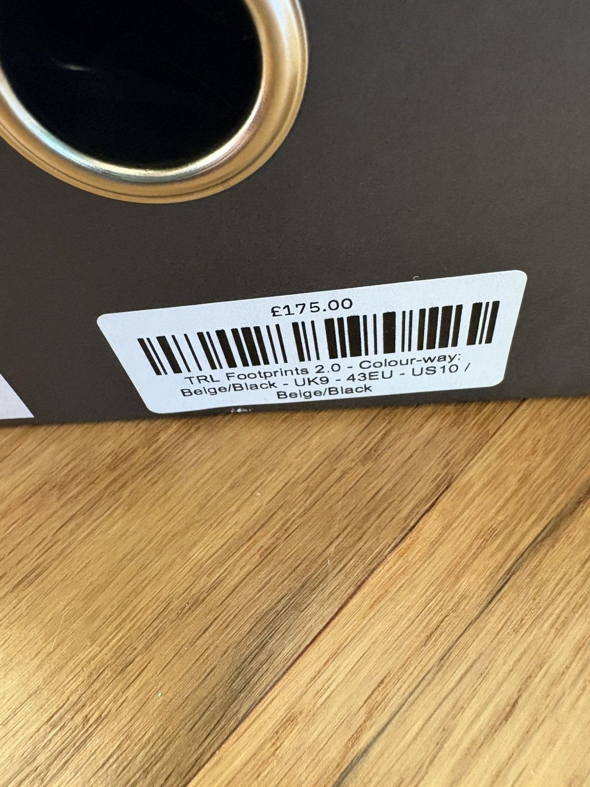 Clints Clints Co TRL Footprint 2.0 Beige Black Low Sneakers Sz 10 Size US 10 / EU 43 - 11 Thumbnail