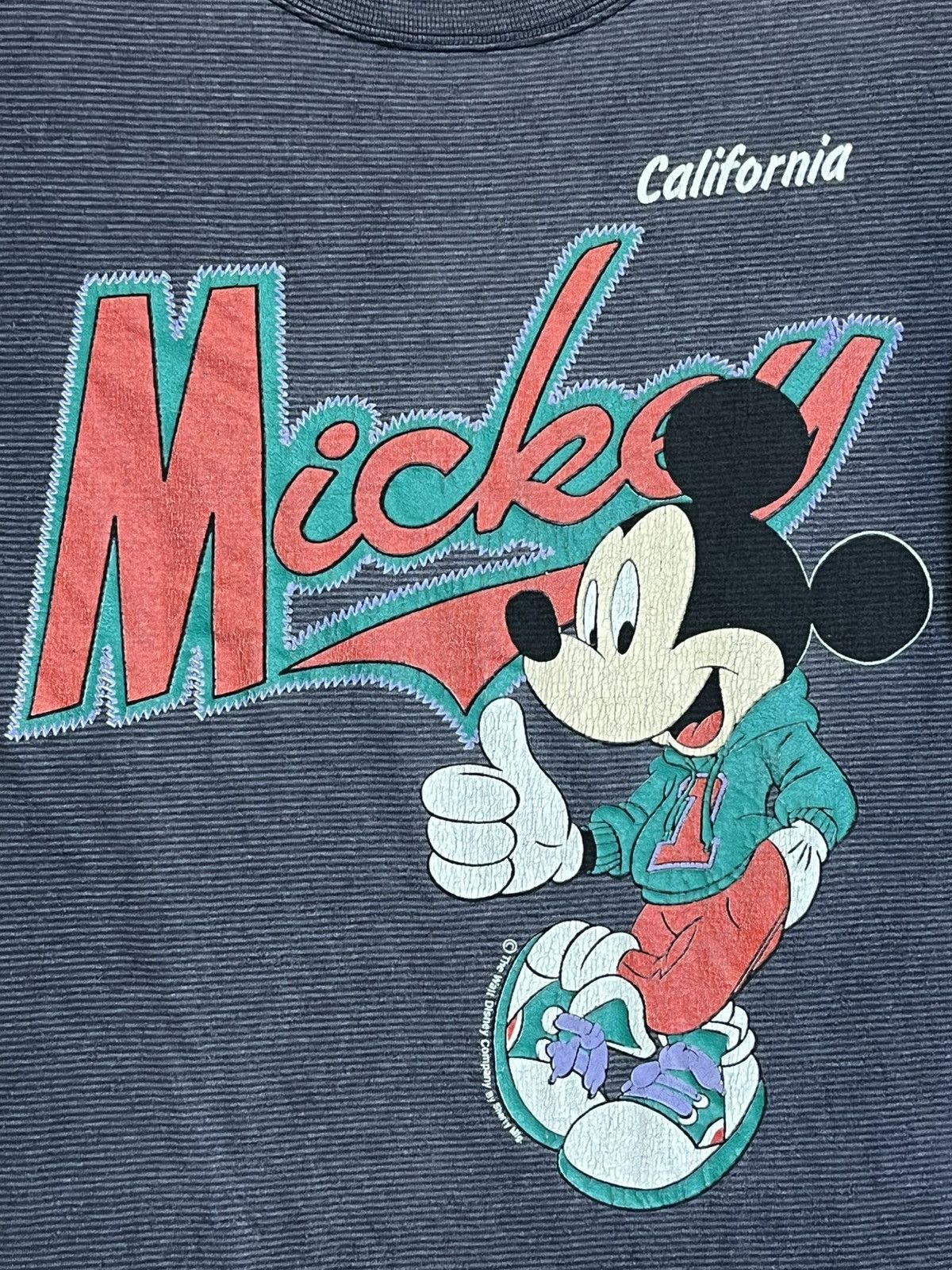 Mickey Mouse VINTAGE 90s MICKEY MOUSE CALIFORNIA FADED TEE SHIRT Size US M / EU 48-50 / 2 - 3 Thumbnail