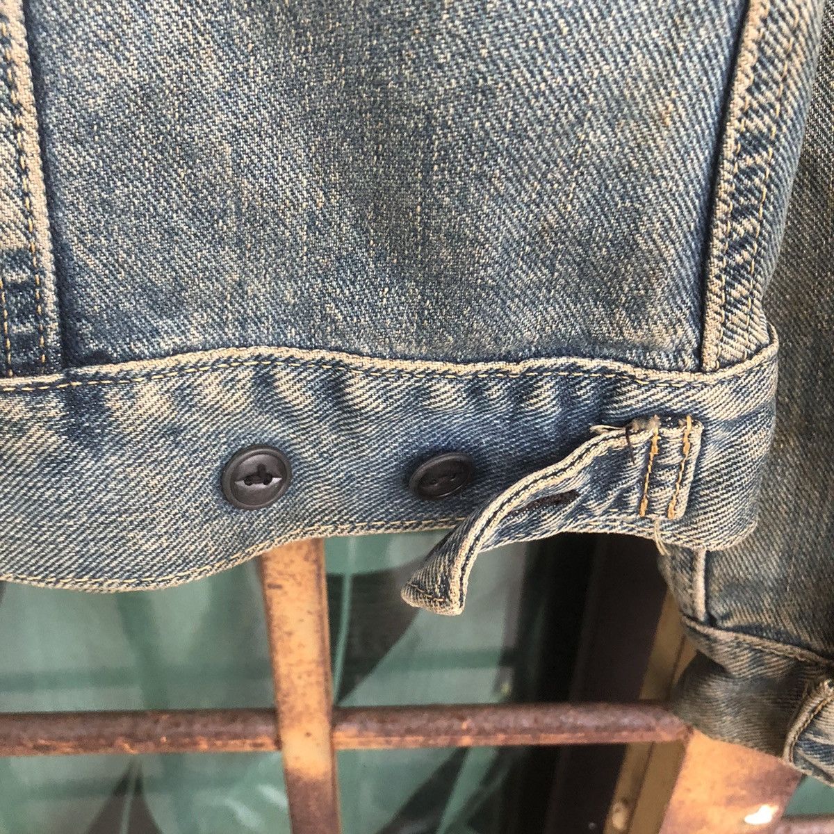 Edwin × Japanese Brand 90’ Edwin 100% Cotton Sanforized Denim Jacket Size US L / EU 52-54 / 3 - 7 Thumbnail