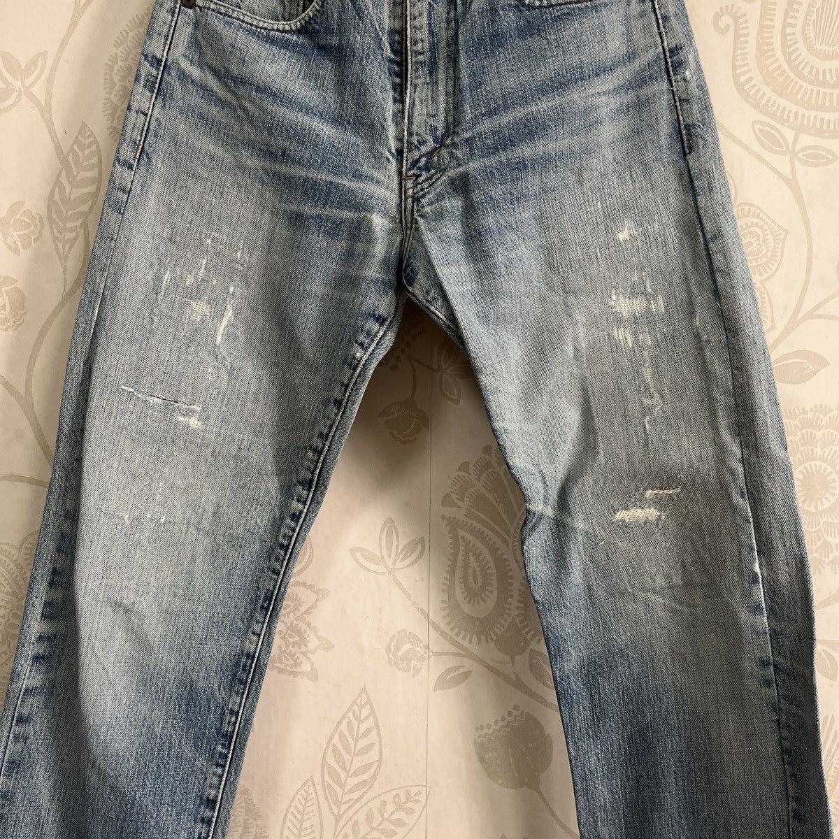 Levi's LEVIS 502XX Big E Button J22 Redline Selvedge Vintage 1991 Size US 28 / EU 44 - 6 Thumbnail