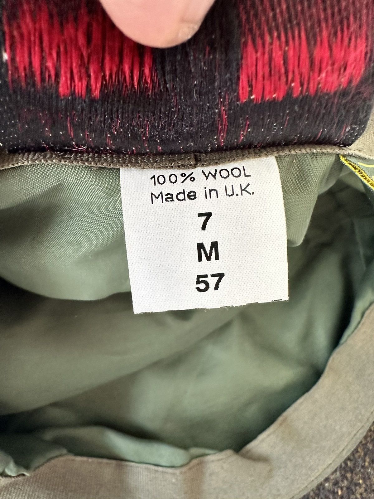 Harris Tweed × Vintage Vintage Harris Tweed Wool Hat Cap Size ONE SIZE - 4 Thumbnail