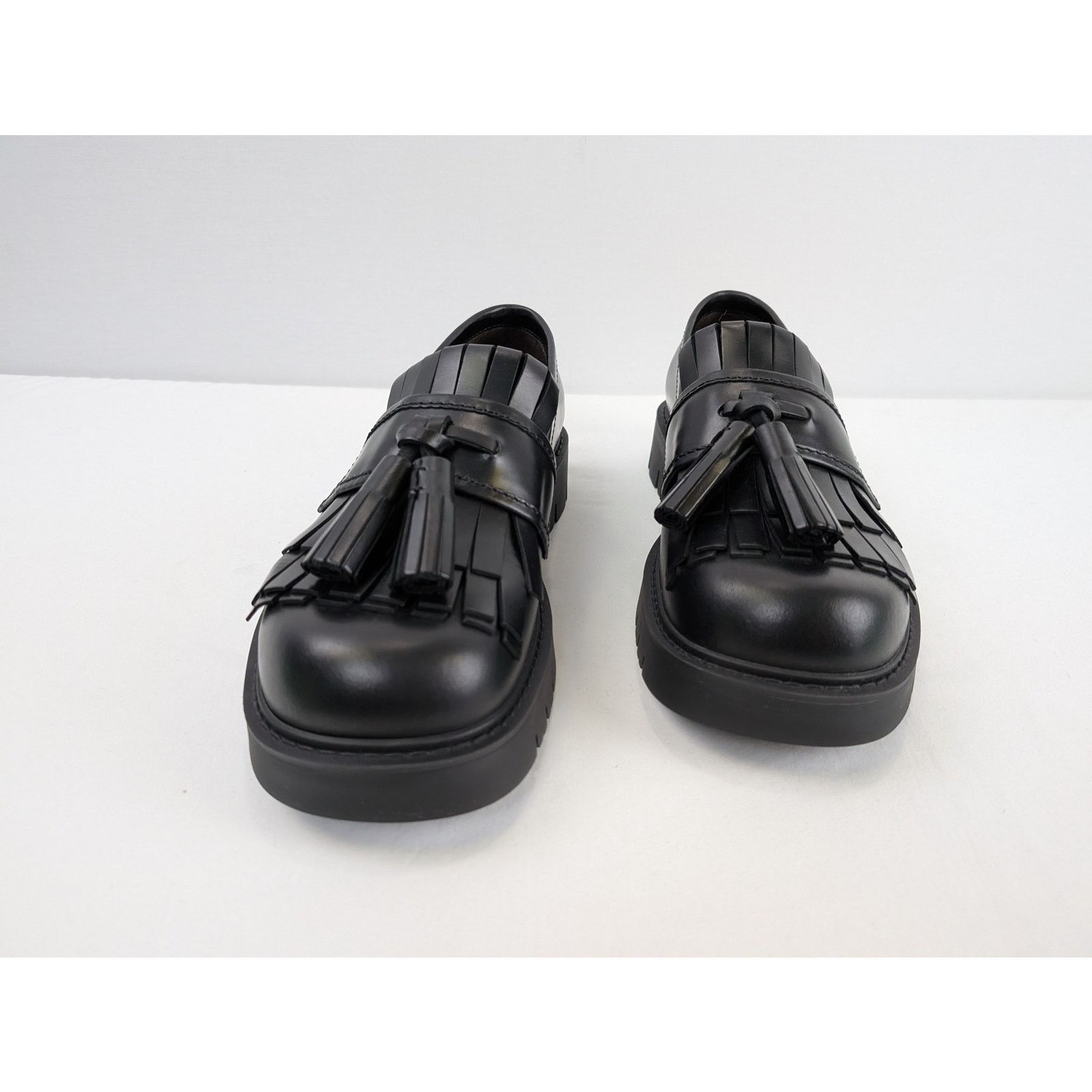 Bottega Veneta o1rshd1 Deep Calf Haddock Loafer Boots in Black Size US 10 / EU 43 - 8 Thumbnail