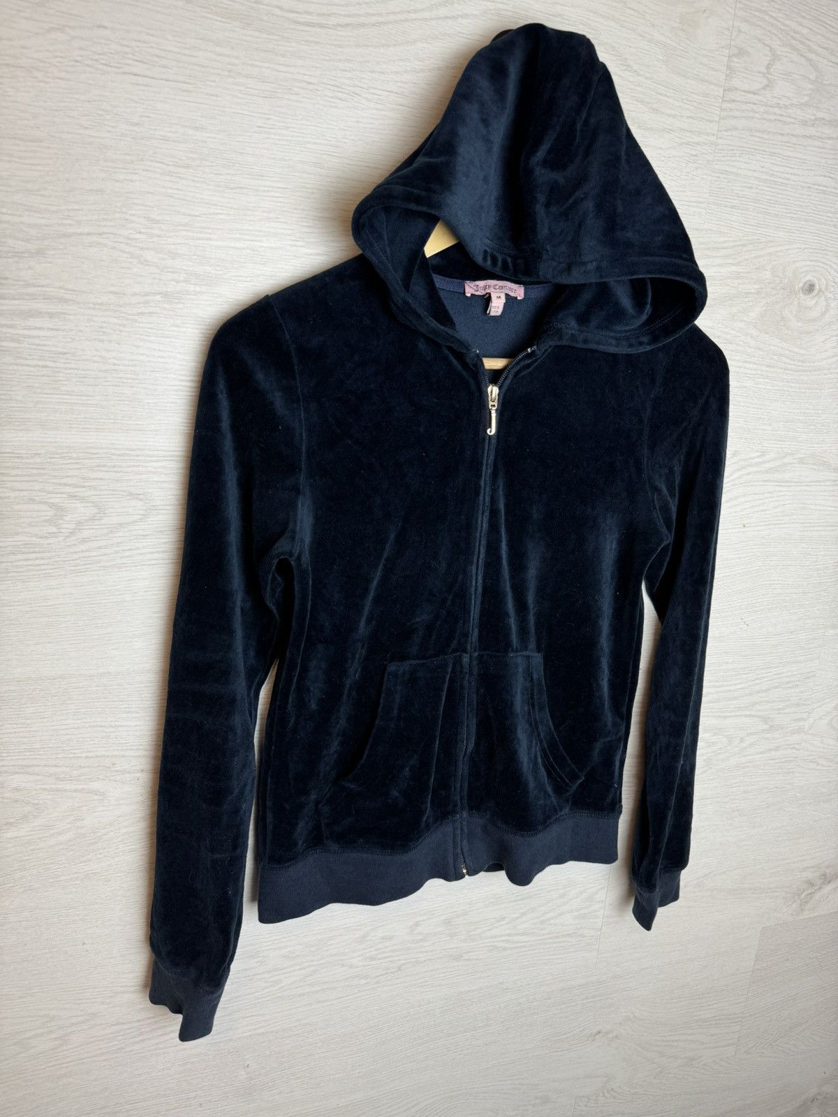 Juicy Couture Vintage Juicy Couture Velour Zip Up Hoodie Size M / US 6-8 / IT 42-44 - 3 Thumbnail