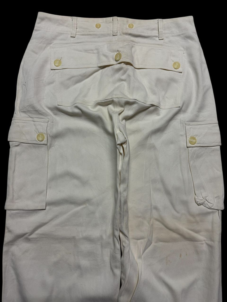 20471120 Rare💥G G G Pour Homme Cargo Monkey Pants Baggy Made in Japan Size US 33 - 1 Thumbnail