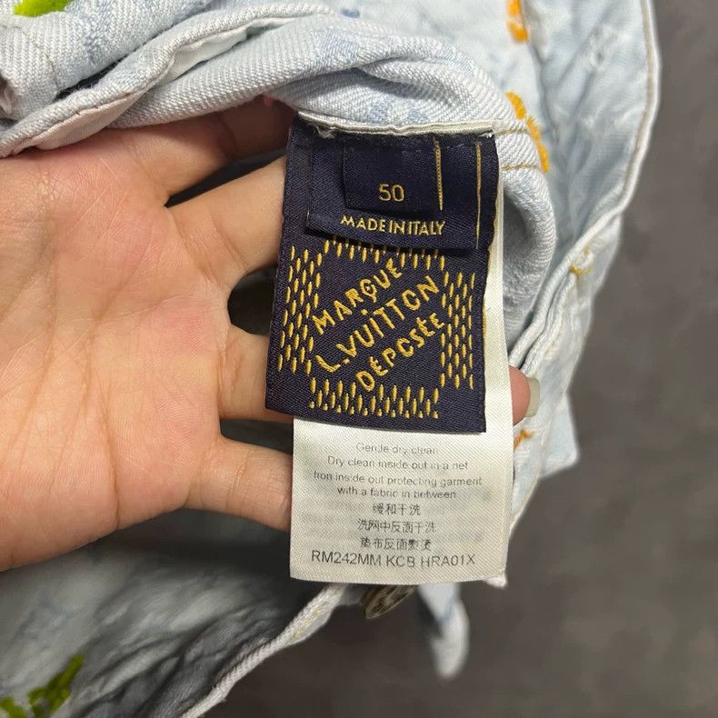Louis Vuitton Louis Vuitton 24 Latest Blue Lapel Button Long Sleeve Jack Size US M / EU 48-50 / 2 - 3 Thumbnail