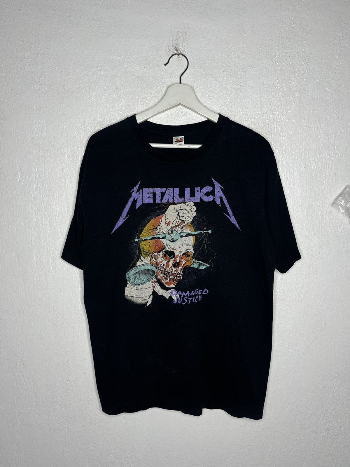 Band Tees × Vintage METALLICA 1988 rare Size US XL / EU 56 / 4 - 1 Thumbnail