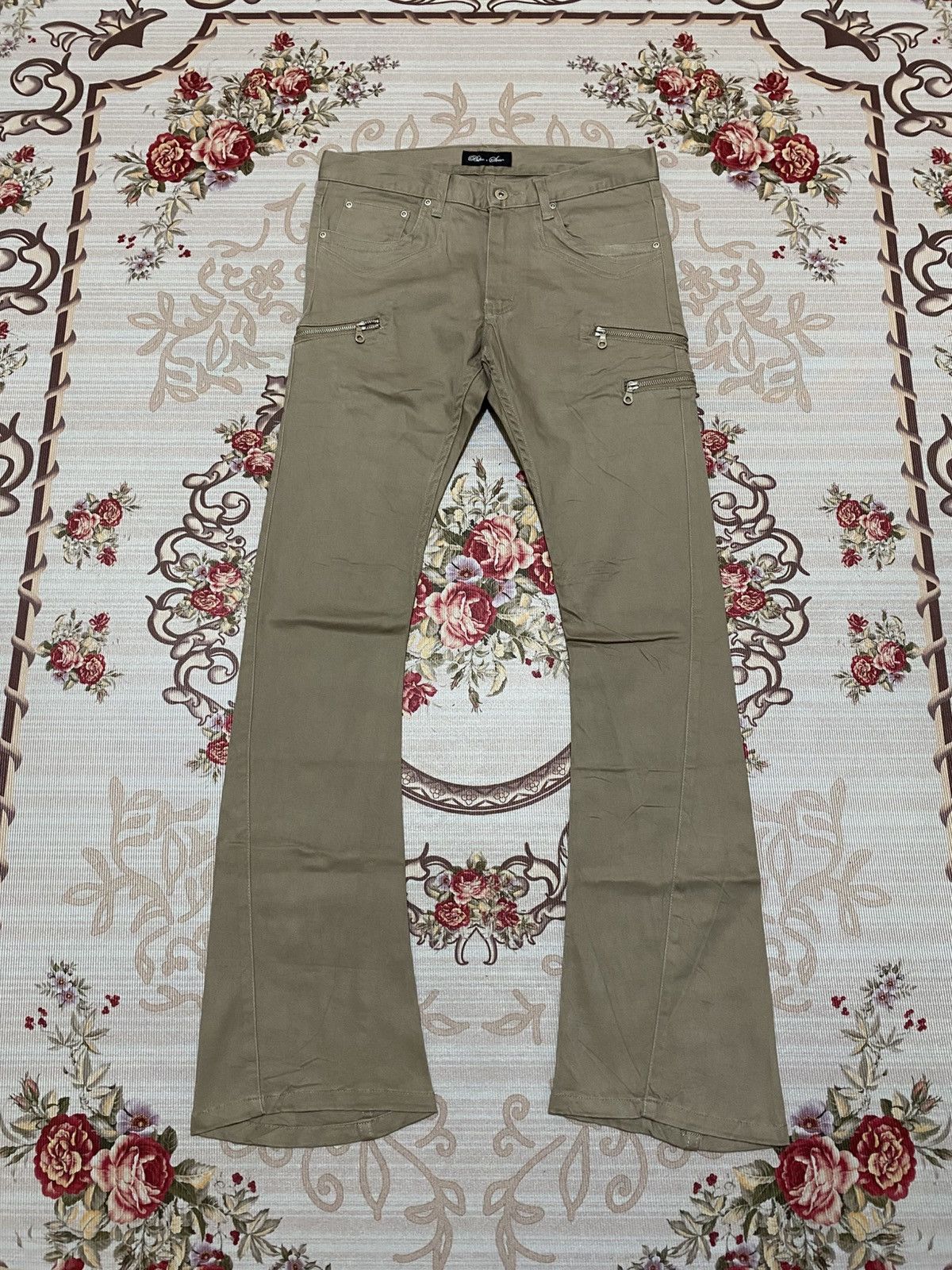 Seditionaries Bike + Star Japan Flare Multipocket Pants Size US 32 / EU 48 - 1 Thumbnail