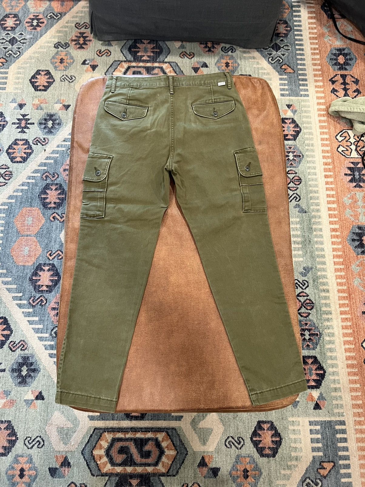 Levi's Levi’s Slim Green Cargo Pants Size US 30 / EU 46 - 3 Thumbnail