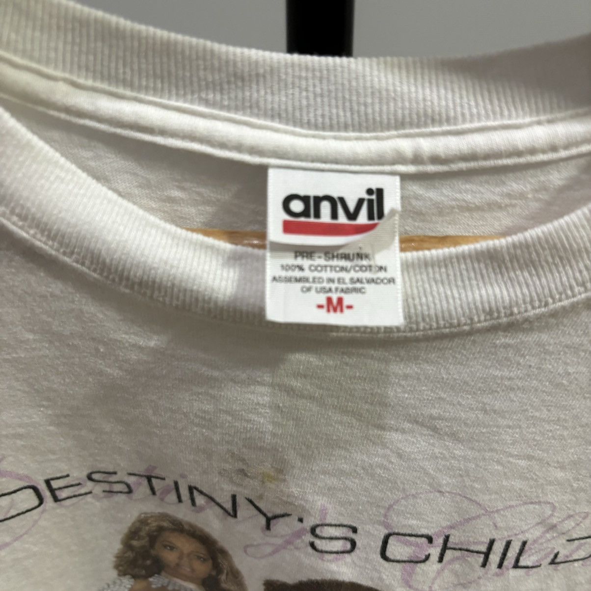 Band Tees × Vintage Vintage Destiny’s Child Shirt Love Beyonce R&B Size US M / EU 48-50 / 2 - 5 Thumbnail