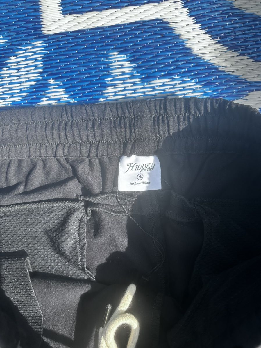 HIDDEN Hidden Track Pants - XL (Black) Size US 36 / EU 52 - 3 Thumbnail