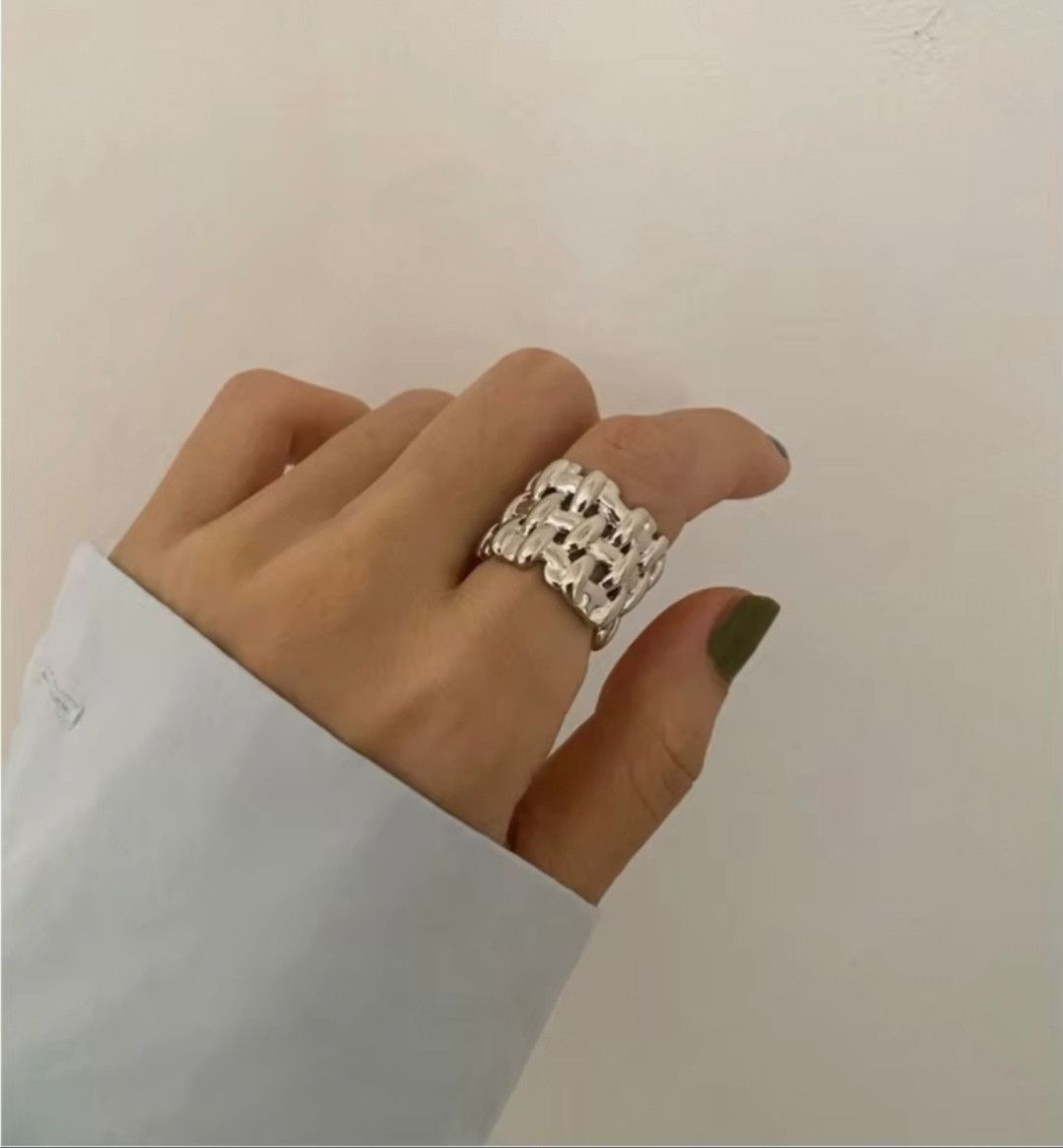 Jewelry × Vintage Cross Style Ring Size ONE SIZE - 1 Thumbnail