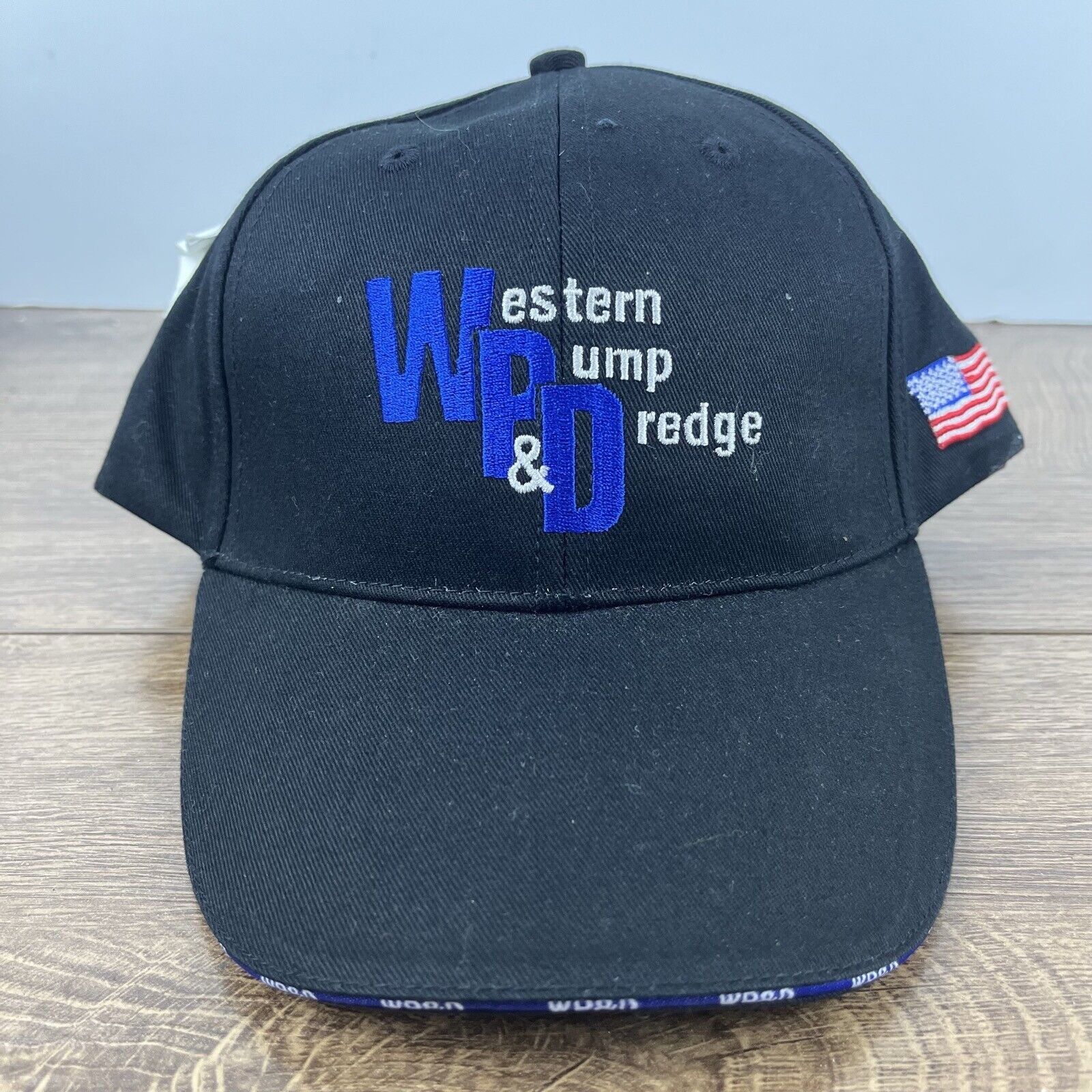 Other Western Pump Dredge Hat Black Cap Hat Adjustable Hat Black A Size ONE SIZE - 4 Thumbnail