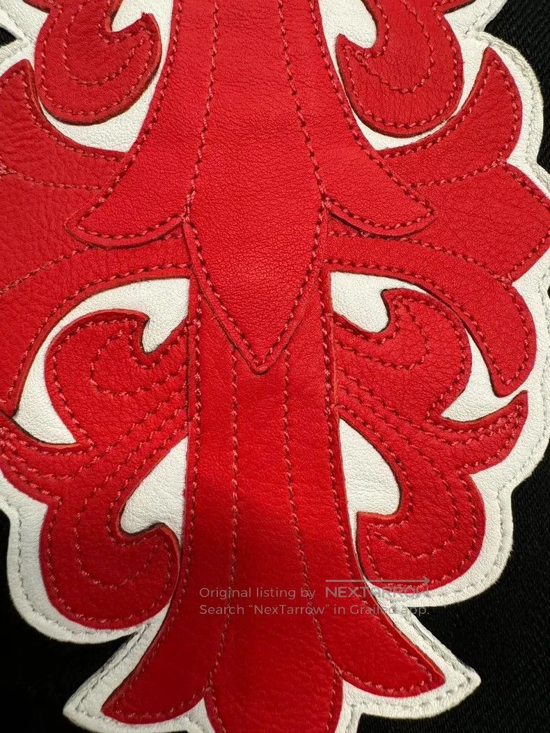Chrome Hearts Chrome Hearts Black Flame Denim Jacket. Size US M / EU 48-50 / 2 - 3 Thumbnail