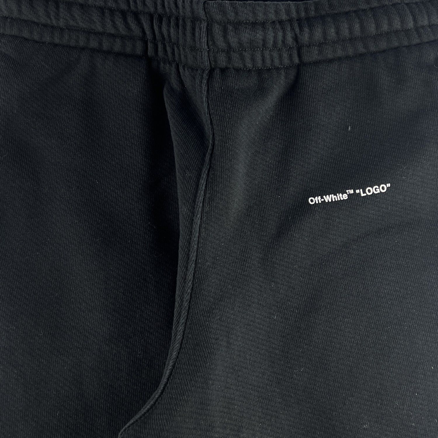 Off-White Off-White Black "Logo" Sweatpants Size US 30 / EU 46 - 3 Thumbnail