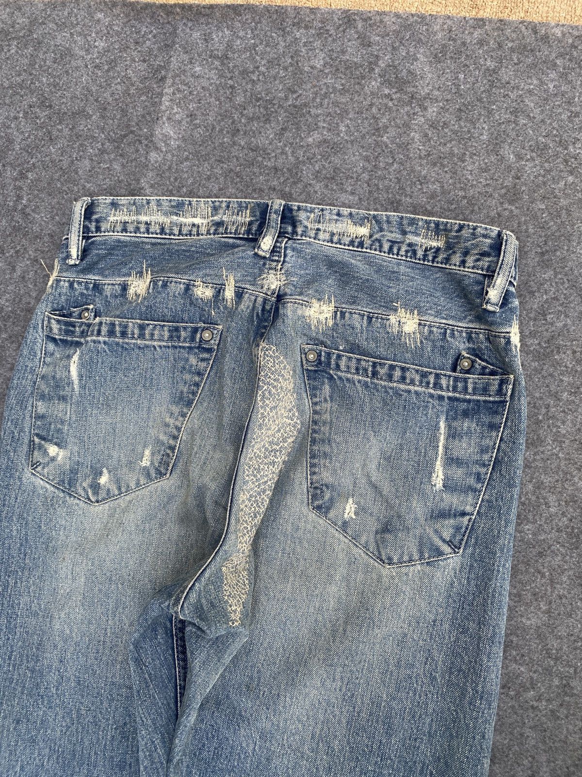 Japanese Brand × PPFM Vintage unbrad selvage denim Size US 33 - 12 Thumbnail