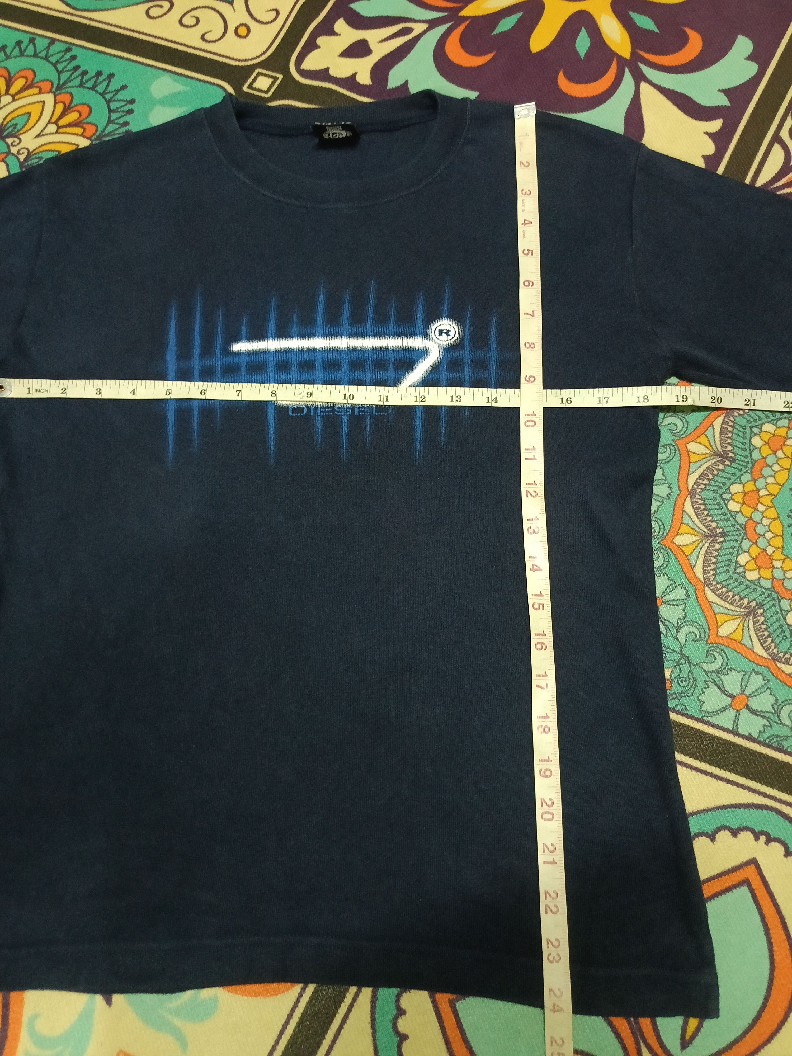 Diesel × Vintage Vintage Diesel Futuristic Logo shirt Size US XS / EU 42 / 0 - 6 Thumbnail