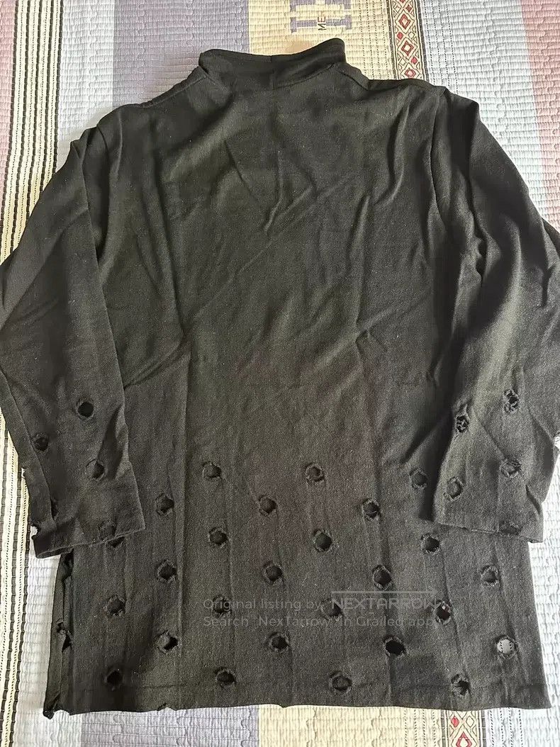Y's Y's Wool destroyed high collar and long sleeves Size US M / EU 48-50 / 2 - 6 Thumbnail