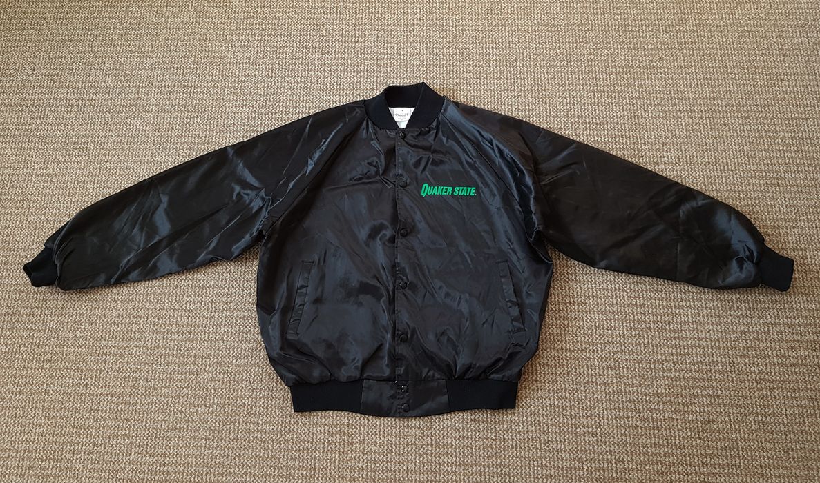 Vintage Vintage Quaker State Racing Bomber Jacket made in USA Grailed