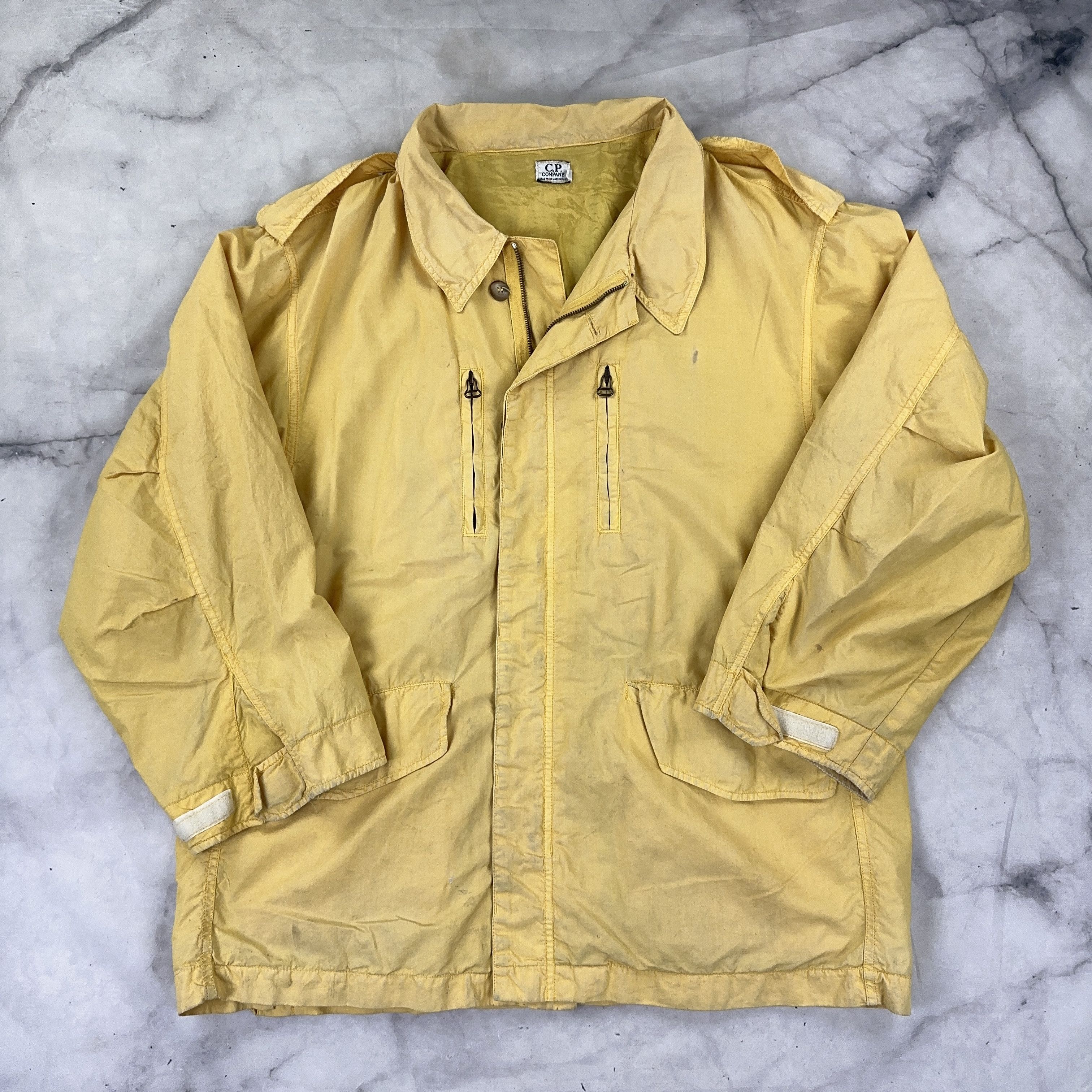 ジャケット・アウター 80s 90s vintage CP COMPANY yellow jacket 80s 90s vintage CP COMPANY yellow jacket