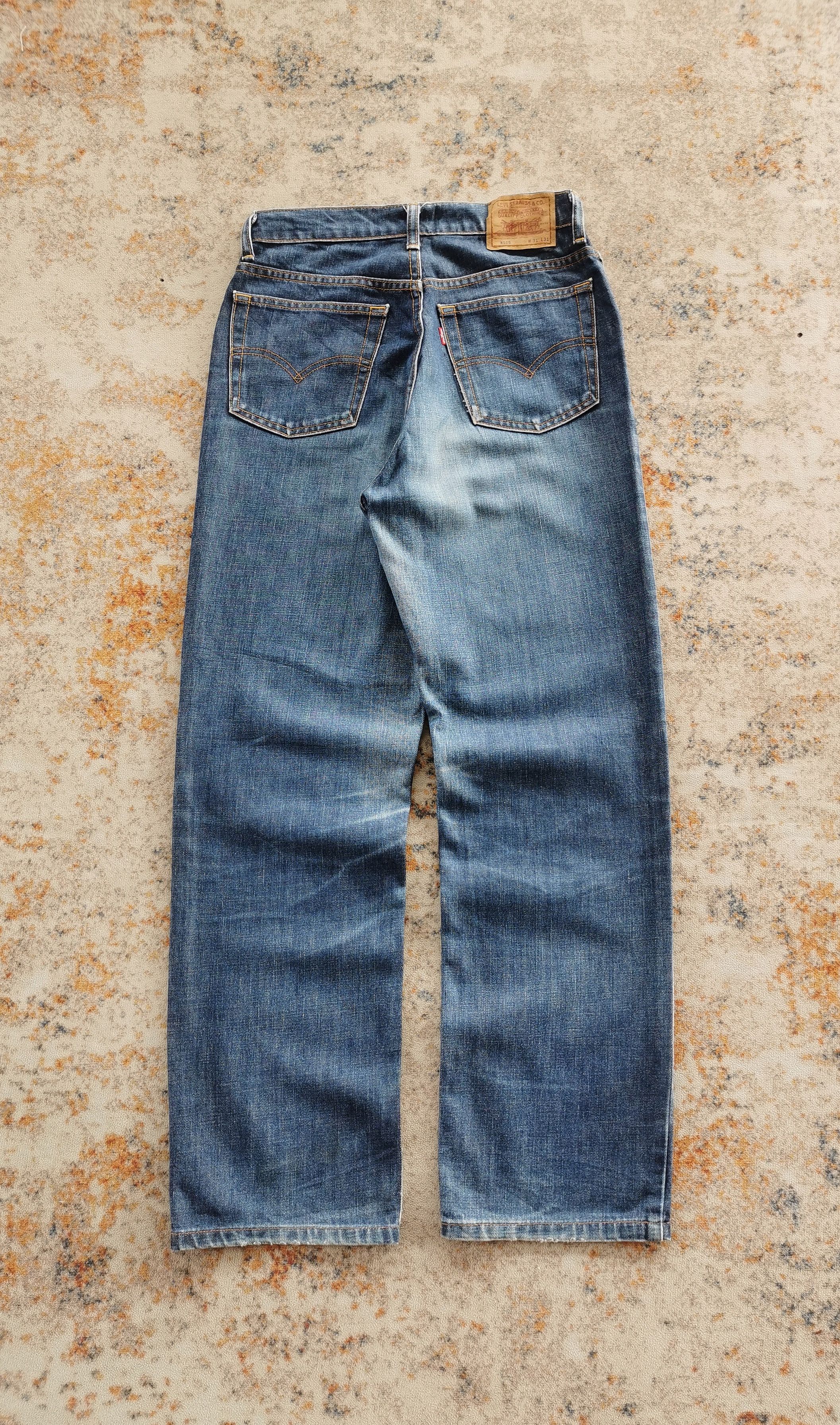 Levi's Size 27x29 Vintage 90s Levi's 515 Indigo Blue Jeans Size 27" / US 4 / IT 40 - 9 Thumbnail