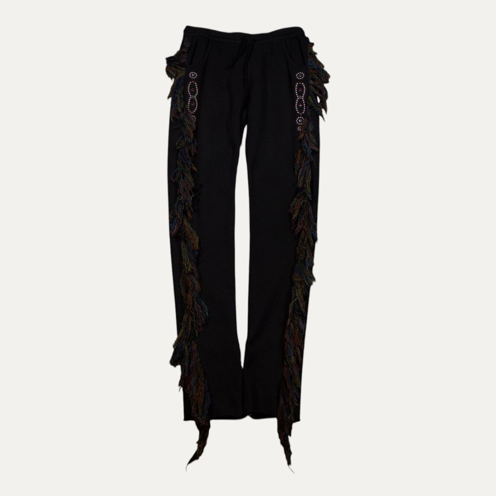Alchemist Alchemist Frayed Studded Pants Size 30" / US 8 / IT 44 - 1 Thumbnail