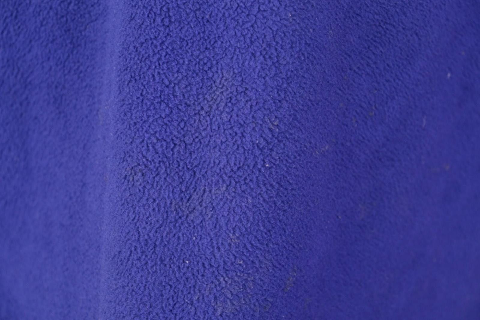 L.L. Bean L.L.Bean Blue 1/4 Zip High Neck Snap Fleece Jacket Size XL Size US XL / EU 56 / 4 - 8 Thumbnail