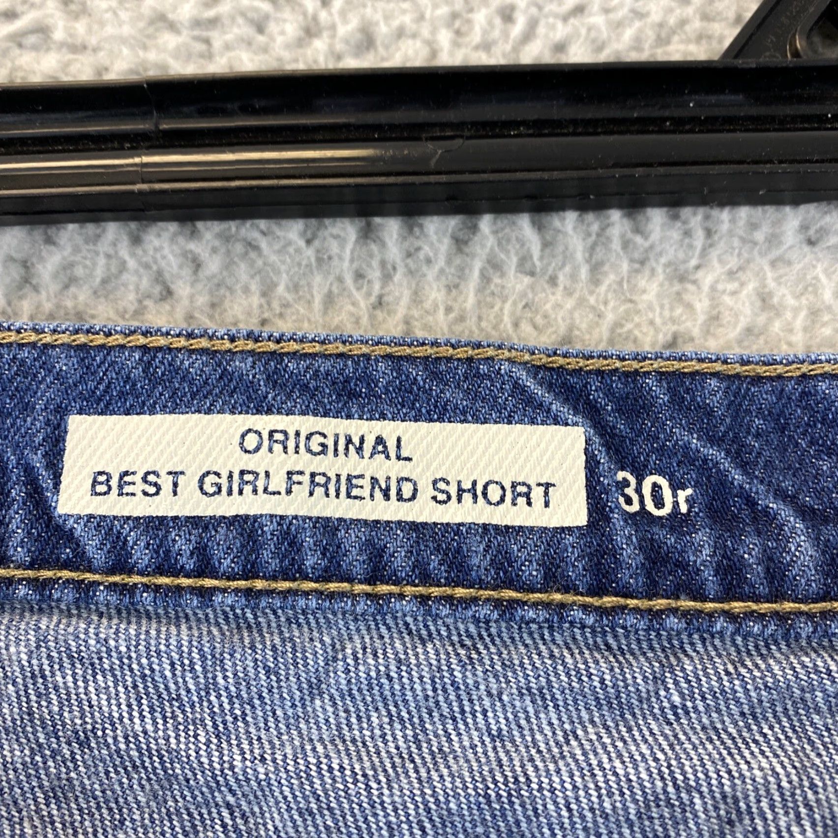 Gap GAP Denim Shorts Cut-Off Women 30 Regular Medium Wash Blue 33" Waist Womens 84-63 Size 33" - 5 Thumbnail